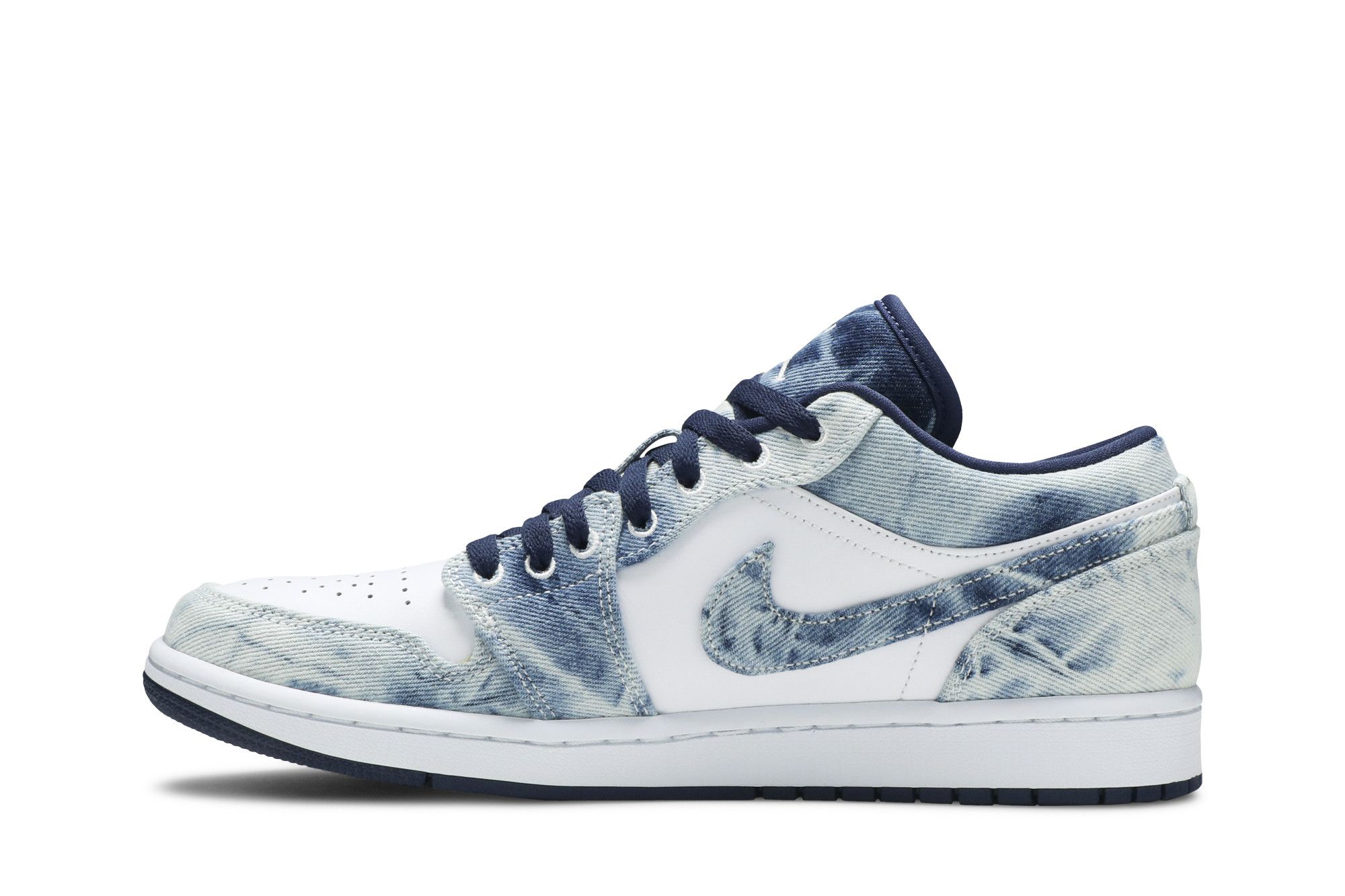 Shop Air Jordan 1 Low SE ''Washed Denim'' Herren-Sneaker CZ8455-100