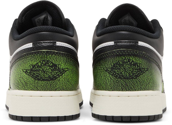 (Grade School) Air Jordan 1 Low SE 'Wear-Away - Electric Green' DO8244-003 Details for (Grade School) Air Jordan 1 Low SE 'Wear-Away - Electric Green' DO8244-003