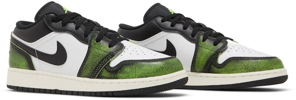 (小学) Air Jordan 1 Low SE '磨损-电光绿' DO8244-003 Cheap (小学) Air Jordan 1 Low SE '磨损-电光绿' DO8244-003