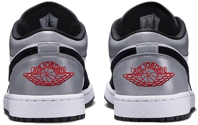 Air Jordan 1 Low SE 'White Black Matte Silver' HF3148-106 Purchase Air Jordan 1 Low SE 'White Black Matte Silver' HF3148-106