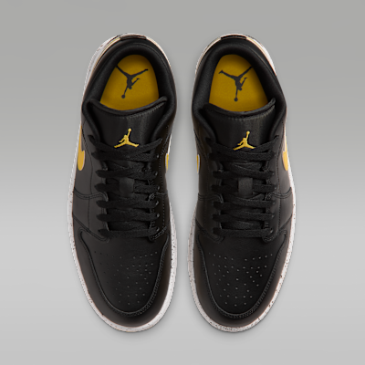 Shop Air Jordan 1 Low SE Black/White/Tour Yellow IX3529-010