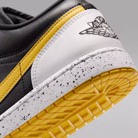 Cheap Air Jordan 1 Low SE Noir/Blanc/Jaune Tour IX3529-010