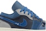 Order Air Jordan 1 Low SE Craft 'Inside Out - Obsidian' Lelaki Wanita Hitam Biru DR8867-400