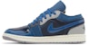 Air Jordan 1 Low SE Craft 'Inside Out - Obsidian' Lelaki Wanita Hitam Biru DR8867-400
