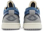 Details for Air Jordan 1 Low SE Craft 'Inside Out - Obsidian' Lelaki Wanita Hitam Biru DR8867-400