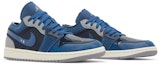 Cheap Air Jordan 1 Low SE Craft 'Inside Out - Obsidian' Lelaki Wanita Hitam Biru DR8867-400