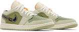 Cheap Air Jordan 1 Low SE Craft 'Light Olive' Lelaki & Wanita FD6819-300