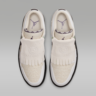 Shop Air Jordan 1 Low SE Light Allwood Brown/Black/Steam/White IW2020-110