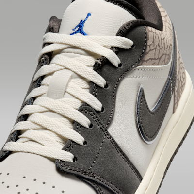 Sizing Air Jordan 1 Low SE 米白/深锡灰/伽马灰/皇家蓝 IU2268-100