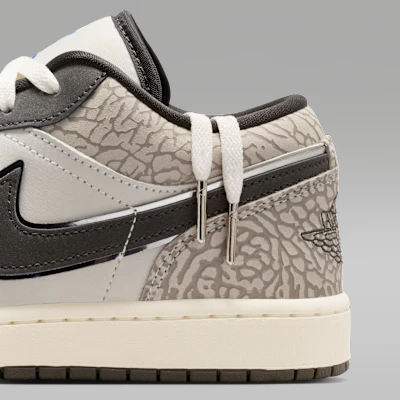 Air Jordan 1 Low SE 米白/深锡灰/伽马灰/皇家蓝 IU2268-100 1