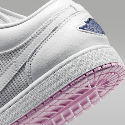 Cheap Air Jordan 1 Low SE 白色/淺北極粉/銀色 IO2048-100