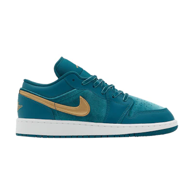 (GS) Jordan 1 Low SE Velvet 'Geode Teal Velvet'