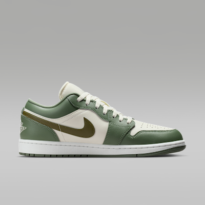 Lookbook Air Jordan 1 Low 复古苔藓白橄榄绿 553558-300