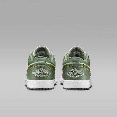 Air Jordan 1 Low 复古苔藓白橄榄绿 553558-300 Details for Air Jordan 1 Low 复古苔藓白橄榄绿 553558-300
