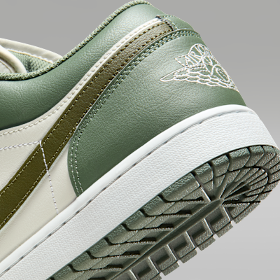 Cheap Air Jordan 1 Low 复古苔藓白橄榄绿 553558-300