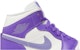 (W) Air Jordan 1 Mid 'Action Grape' Lelaki & Wanita Sneakers BQ6472-504