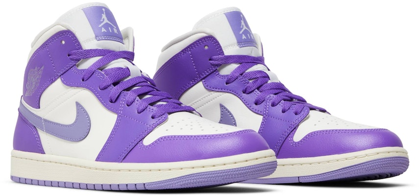 (W) Air Jordan 1 Mid 'Action Grape' Lelaki & Wanita Sneakers BQ6472-504 Cheap (W) Air Jordan 1 Mid 'Action Grape' Lelaki & Wanita Sneakers BQ6472-504