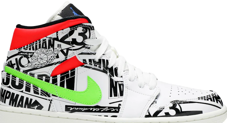 Air Jordan 1 Mid 'All-Over Logos' 554724-119 Order Air Jordan 1 Mid 'All-Over Logos' 554724-119