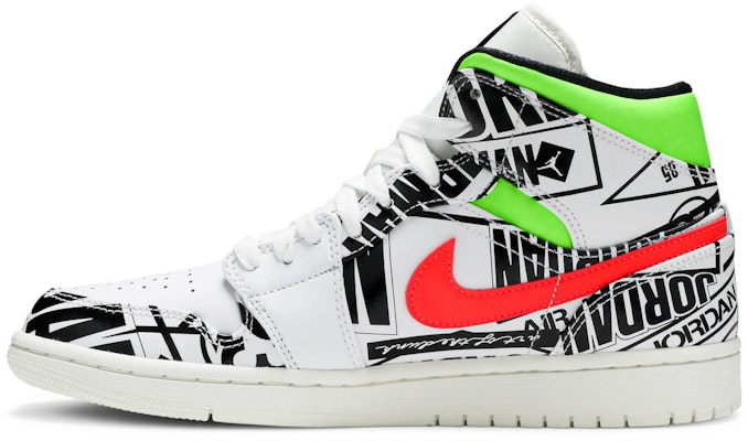 Air jordan 1 all 2025 over print