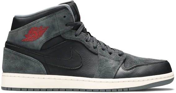 Air Jordan 1 Mid「煙煤灰」2014 554724-018 Buy Air Jordan 1 Mid「煙煤灰」2014 554724-018