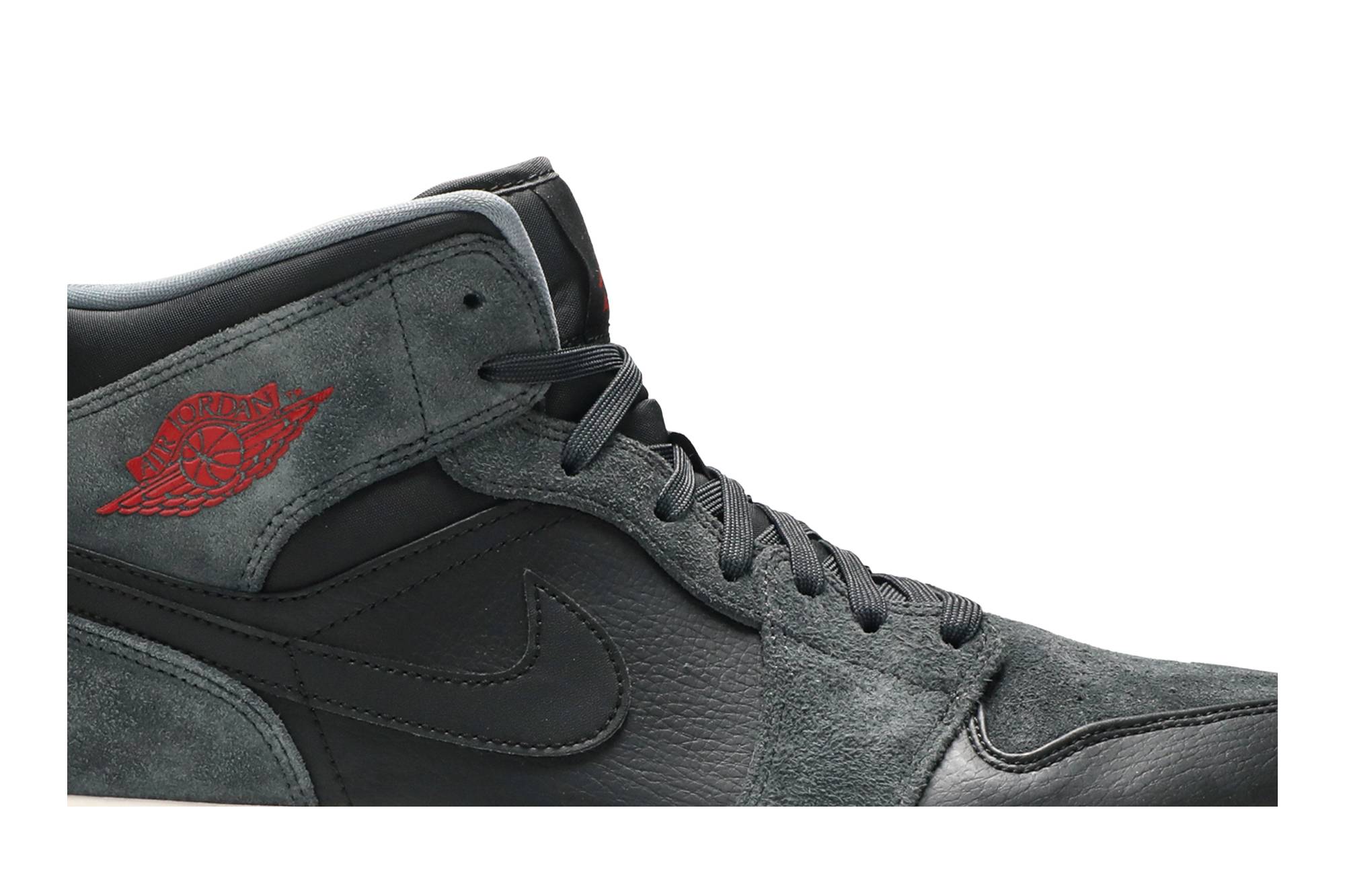 Order Air Jordan 1 Mid「煙煤灰」2014 554724-018