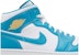 Air Jordan 1 Mid 'Aquatone' Lelaki Kasual Sneakers DQ8426-400