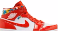Order Air Jordan 1 Mid 'Barcelona Sweater Merah Patent' DC7294-600