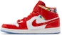 Air Jordan 1 Mid 'Barcelona Sweater Merah Patent' DC7294-600