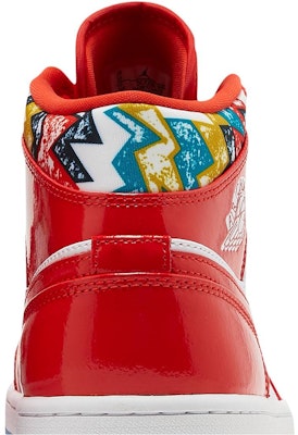 Air Jordan 1 Mid 'Barcelona Sweater Red Patent' DC7294-600 Sizing Air Jordan 1 Mid 'Barcelona Sweater Red Patent' DC7294-600