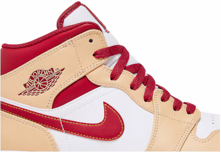 Lookbook Air Jordan 1 中筒 '米紅' 554724-201