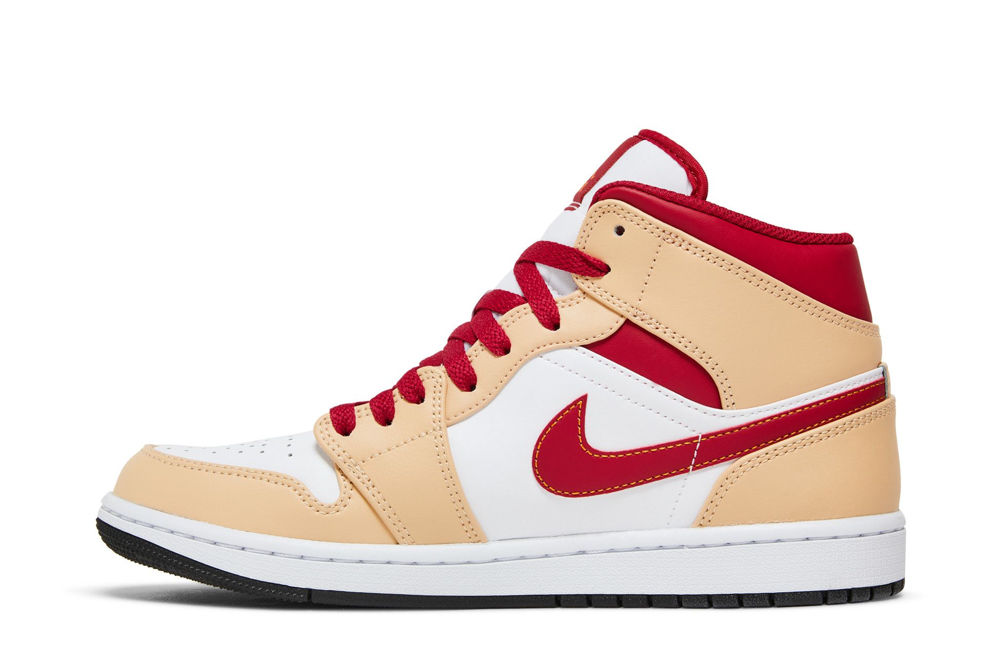 Shop Air Jordan 1 Mid ''Beige Rood'' 554724-201