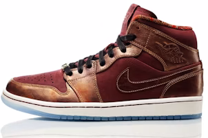 Air Jordan 1 Mid 'BHM' 647561-605 Air Jordan 1 Mid 'BHM' 647561-605