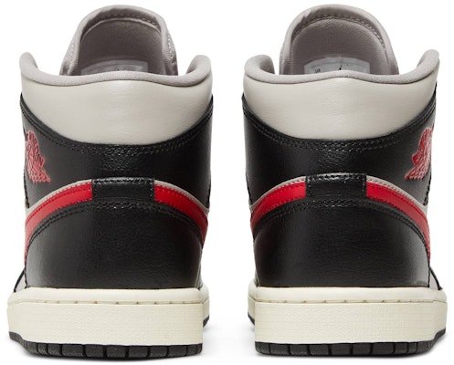 (W) Air Jordan 1 Mid '黑色学院灰' BQ6472-060 Details for (W) Air Jordan 1 Mid '黑色学院灰' BQ6472-060