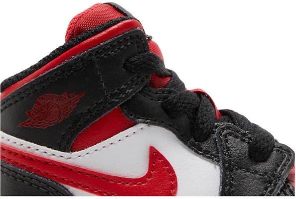 (幼童) Air Jordan 1 中筒 '黑色火紅' 640735-079 Order (幼童) Air Jordan 1 中筒 '黑色火紅' 640735-079