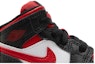 Order (幼童) Air Jordan 1 中筒 '黑色火紅' 640735-079