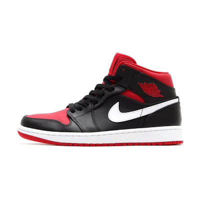Jordan 1 Mid 'Black Gym Red'