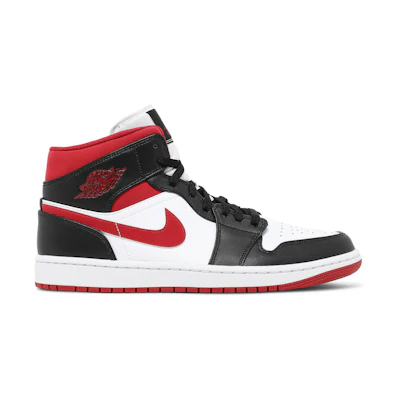 Jordan 1 Mid 'Black Gym Red'