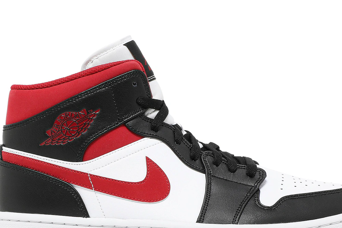 Air Jordan 1 Mid 'Black Gym Red'