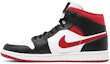 Lookbook Air Jordan 1 Mid 'Hitam Gym Merah' 554724-122