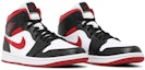 Cheap Air Jordan 1 Mid 'Hitam Gym Merah' 554724-122