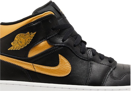 Air Jordan 1 Mid 'Negro Oro Metálico' DQ8426-071 Order Air Jordan 1 Mid 'Negro Oro Metálico' DQ8426-071