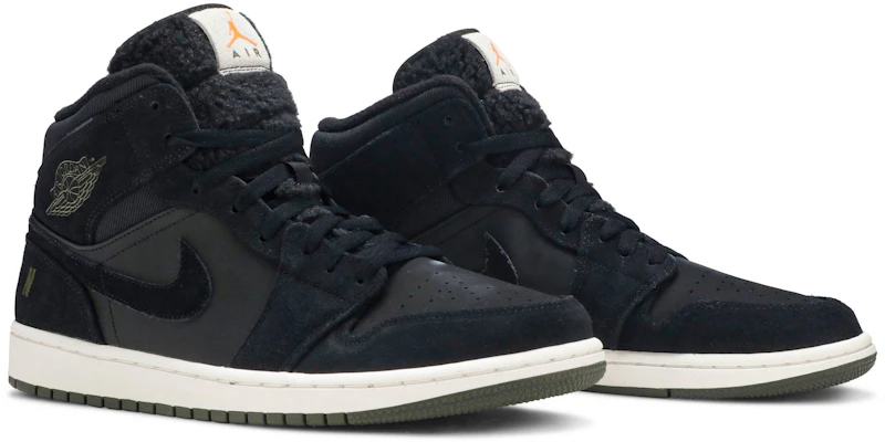 Air jordan 1 mid 2025 dark olive