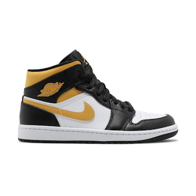 Jordan 1 Mid 'Black University Gold'