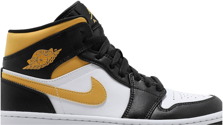 Air Jordan 1 Mid 'Black University Gold' 554724-177 Order Air Jordan 1 Mid 'Black University Gold' 554724-177
