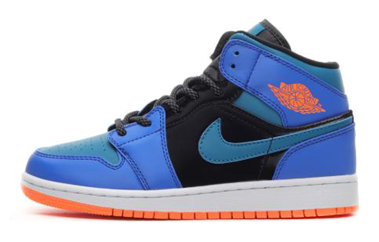 Buy エアジョーダン1 MID 青黒オレンジ 554724-440