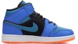 Order エアジョーダン1 MID 青黒オレンジ 554724-440