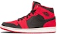 Air Jordan 1 Mid 'Bred' 2013 554724-005 - Kasut Sneakers Iconik