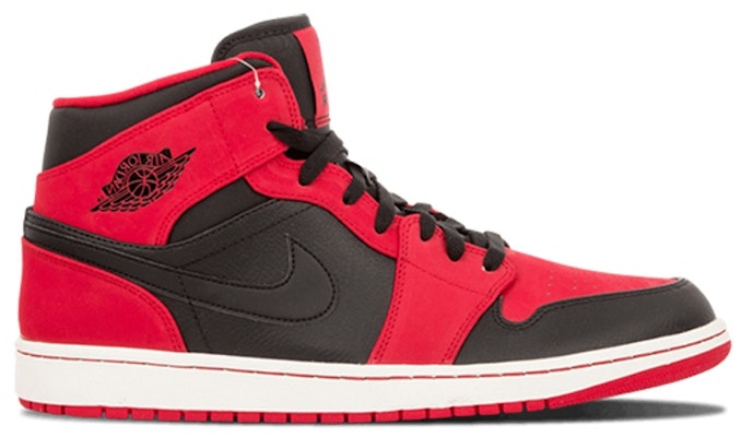 Air Jordan 1 Mid 'Bred' 2013 554724-005 - Kasut Sneakers Iconik Order Air Jordan 1 Mid 'Bred' 2013 554724-005 - Kasut Sneakers Iconik