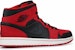 Air Jordan 1 Mid 'Bred' 2013 554724-005 - Kasut Sneakers Iconik