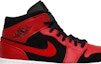 Order Air Jordan 1 Mid 'Bred' 2018 554724-054 - Kasut Sukan Popular di Malaysia